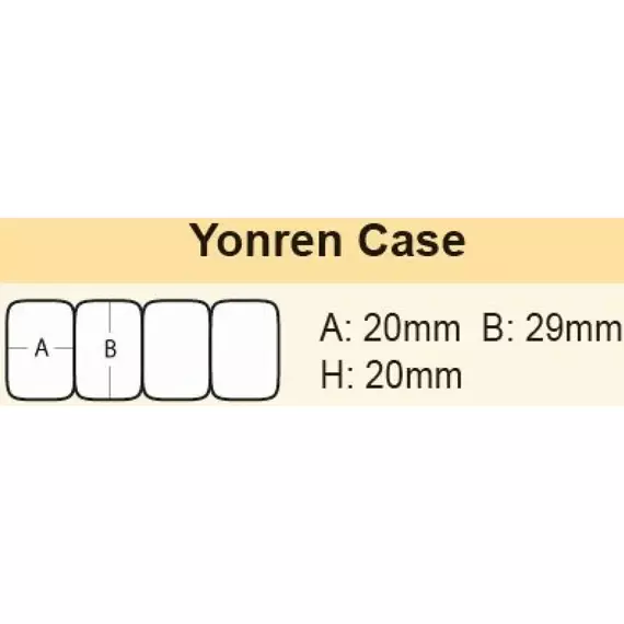 Коробка Meiho 4 Yonren Case 89x36x26mm к:clear, фото , изображение 2
